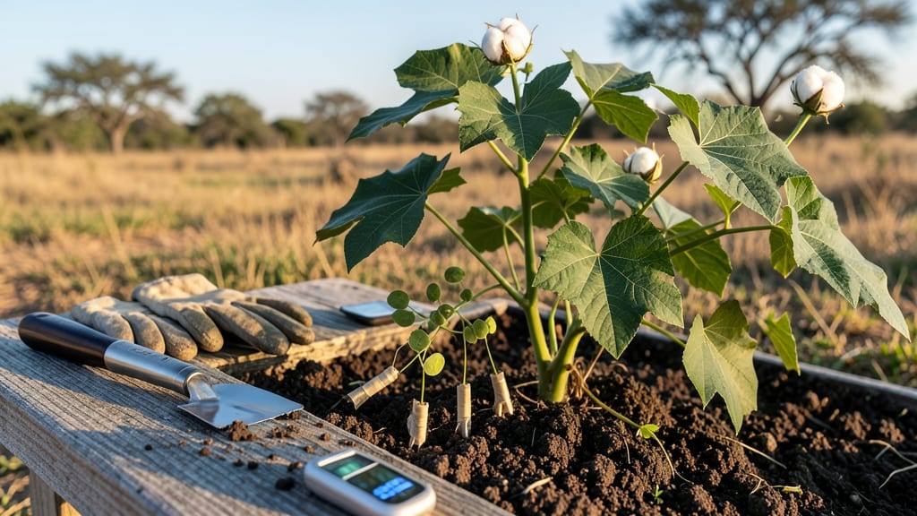 When to Plant Cotton in Texas: Soil Temp & Frost-Free Window for 140-Day Harvests