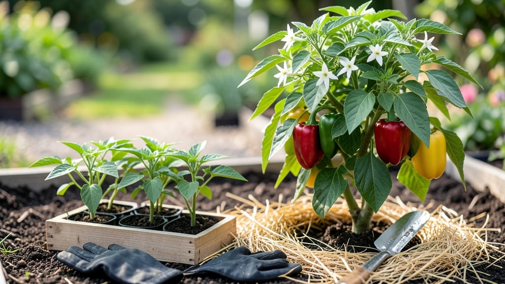 When to Plant Bell Peppers in Kentucky: USDA Zone 6B Planting Dates for Maximum Yield