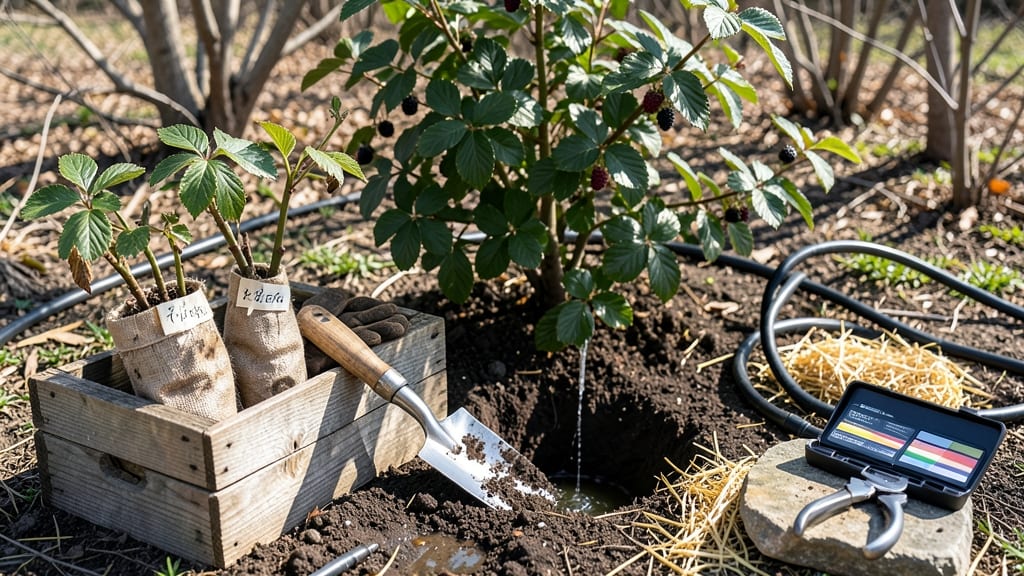 When to Plant Blackberries in Georgia: Exact Months by Variety for Peak Yields