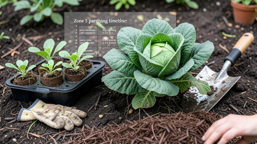 When to Plant Cabbage in Zone 5: Frost-Date Math for Bigger Heads