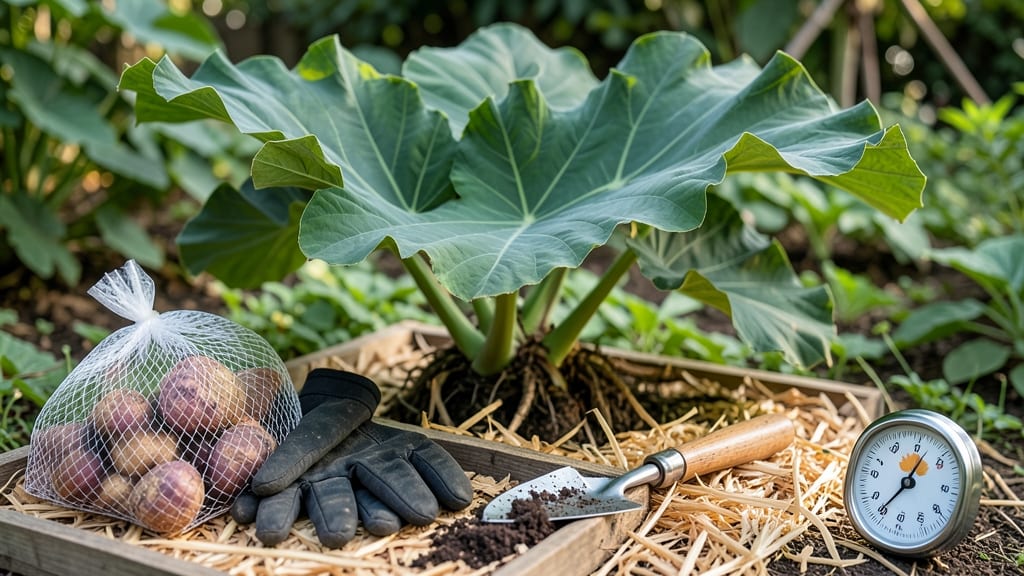 When to Plant Elephant Ear Bulbs in Texas: Heat Zone Map for Zero Frost Risk