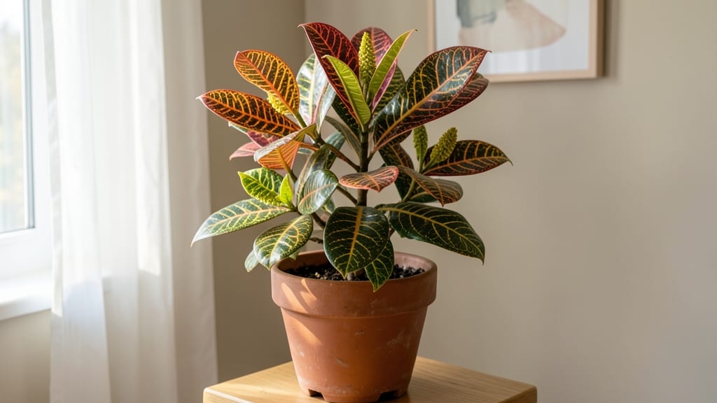 How Much Light Does a Croton Plant Need: Bright Indirect Sunlight Secrets for Vibrant Foliage