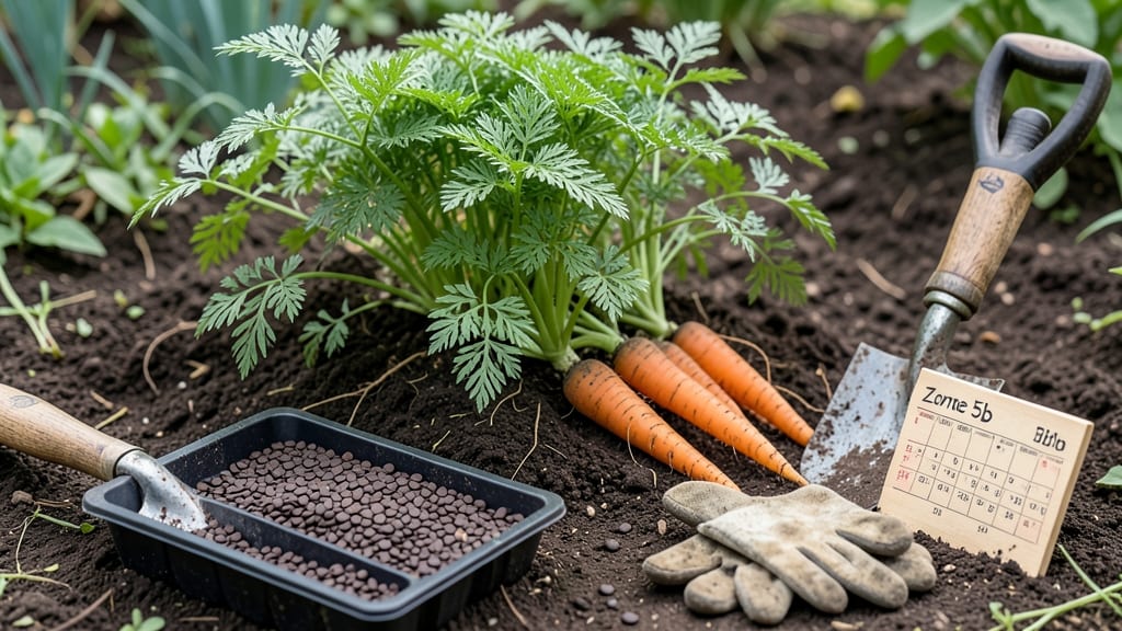 When to Plant Carrots in Zone 5b: Exact Weeks Before Last Frost for Sweet, Crunchy Roots
