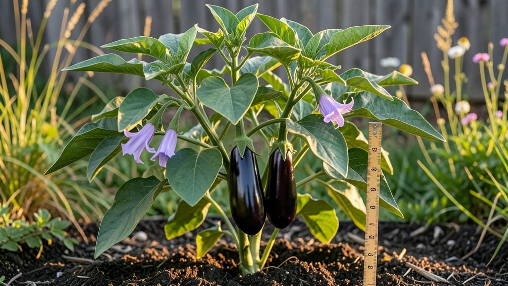 How Tall Do Black Beauty Eggplants Grow: Space-Saving Tips for Compact Gardens