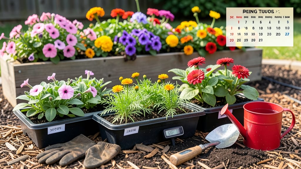 When to Plant Flowers in St Louis: USDA Zone 6b Timing for Zero-Frost Success