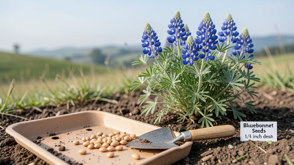 When to Plant Bluebonnet Seeds in North Texas: Frost-Free Window by Heat Zone