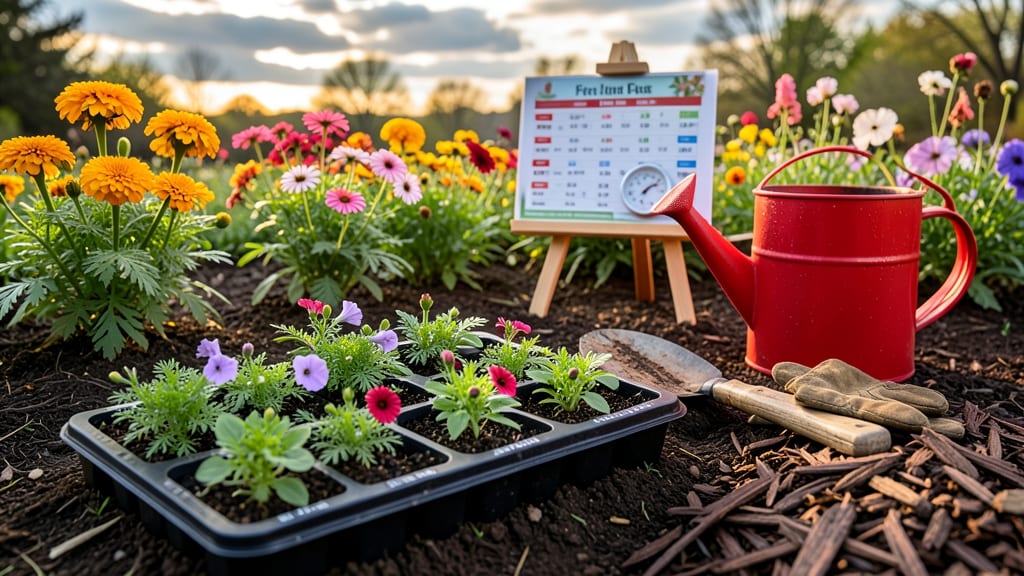 When to Plant Annuals in Ohio: Frost-Date Calculator by USDA Zone 5b/6a