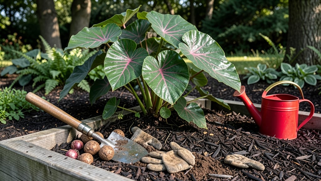 When to Plant Caladium Bulbs in Florida: Spring Soil Warmth Triggers for Vibrant Blooms