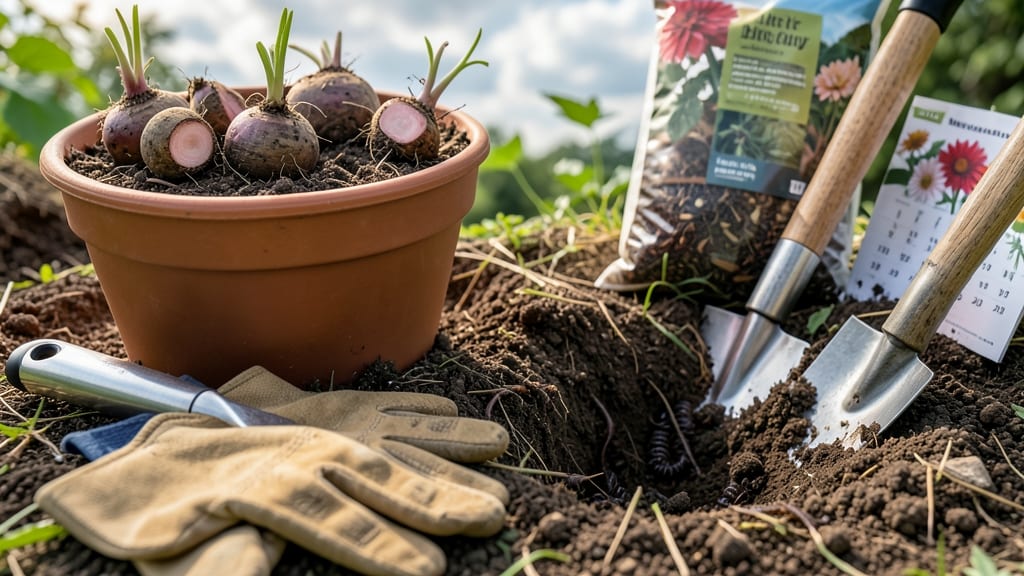 When to Plant Dahlias in Zone 6: Exact Weeks Before Last Frost for Strong Tubers